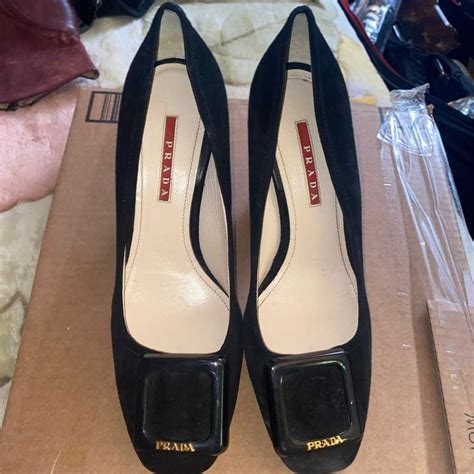 prada fabric high heels|prada high heel boots.